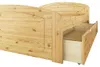 Funktionsbett Doppelbett Bettkasten 200x200 Holzbett Produktbild-Vorschau 2