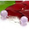Ohrringe Ohrhänger aus Amethyst & 925 Silber hellviolett Produktbild-Vorschau 3