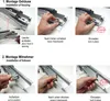 Instructions for installing a drawer slide mechanism. Produktbild-Vorschau