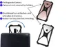 Collage showing a phone case and how it attaches to a wallet. Produktbild-Vorschau