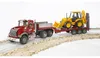 bruder MACK Granite Tieflader und JCB 4CX Baggerlader, Produktbild-Vorschau 7