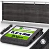KADAX Osłona balkonowa 5 m x 90 cm, osłona balkonowa z PE, Podgląd zdjęcia produktu 1