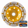 Diamantschleiftopf 125 mm Estrich Beton Stein doppelreihig Produktbild-Vorschau 1