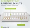 Juskys Kinderbett Naya 80x160 cm mit Rausfallschutz & Produktbild-Vorschau 4