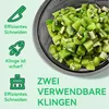 Erdbeerschneider Obstschneider aus Edelstahl, manueller Produktbild-Vorschau 5