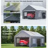 garáž 6x4x3 m s vodotěsným krytem bočních stěn, rolovacími Náhled obrázku produktu 4