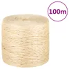 vidaXL Seil 100% Sisal 4 mm 100 m Produktbild-Vorschau 4