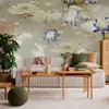 Muralo Vlies Fototapete Für Wohnzimmer SEEROSEN Blätter Produktbild-Vorschau 4