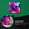 Coloray Uhr auf Leinwand 30x30 cm Wand Uhr Dekoration Produktbild-Vorschau 5