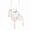 3-in-1 Babyschaukel aus Holz beige – mit Sicherheitsgurt & Produktbild-Vorschau 2