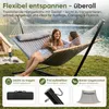 Sekey Hängemattengestell Hängematte mit Gestell Produktbild-Vorschau 5