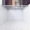 Duschabtrennung Schiebetür 130 x 185 cm Dusche Nischentür Produktbild-Vorschau 2