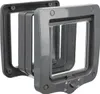 TRIXIE 4-Wege Freilauftür mit Tunnel - grau - 20 × 22 cm Produktbild-Vorschau 2