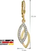 trendor 39012 Damen Ohrringe Gold auf 925 Silber Zirkonia Ohrhänger 4 Anteprima dell’immagine prodotto