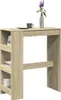 Tavolo Bar con Rastrelliera Sonoma 90x40x103,5 cm Anteprima dell’immagine prodotto 2