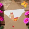 Mr. & Mrs. Panda Grußkarte Alpaka Stolz - Weiß - Geschenk, Produktbild-Vorschau 3