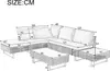 Parrot Uncle Polyrattan Gartengarnitur für 4–5 Personen – Produktbild-Vorschau 7