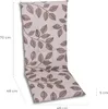 GO-DE Textil, Sesselauflage Hochlehner, 6er-Set, Farbe: Produktbild-Vorschau 2