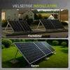 SIGA Solarmodul Halterung Flachdach für 1 Solarmodul Set Produktbild-Vorschau 5