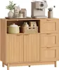 WOLTU Sideboard, Küchenschrank, aus Holzwerkstoff, 90x80x35 Produktbild-Vorschau 1