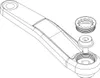 windmeile | Lekkie Buzz Bars Pedalarme, Left Offset Square Produktbild-Vorschau 3