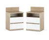 Nachttisch 40x59x32 - Nachttischschrank für Schlafzimmer - Produktbild-Vorschau 3