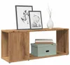 vidaXL Mobile TV in rovere Artisan 80x24x32 cm Materiale a Anteprima dell’immagine prodotto 2