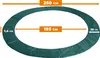 Aga Kryt pružin na trampolínu 250 cm Tmavě zelený Náhled obrázku produktu 3