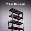 IvoQ Regał magazynowy czarny - Metalowy regał do Podgląd zdjęcia produktu 3
