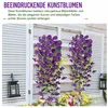 4 Stück Hängend Künstliche Blumen für Draußen, Terrasse, Produktbild-Vorschau 3