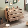 Cassettiera a 6 cassetti in legno naturale, design moderno Anteprima dell’immagine prodotto 8