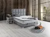 VEGAS Polsterbett  90x190  - Farbe: Grau - Set:  Produktbild-Vorschau 2
