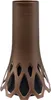 Grabvase Roseta mit Sockelgewicht, Farbe:Bronze Produktbild-Vorschau 1
