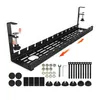 Kabelkanal Schreibtisch, ausziehbar 28,5–55 cm, Metall Produktbild-Vorschau 1
