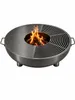 Grillplatte für Feuerschale 80 cm 800 mm Stahl Grillring Produktbild-Vorschau 1
