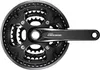 Shimano Deore FC-T6010, Fahrrad-Kurbelwellen-Set, Schwarz Produktbild-Vorschau 3