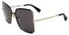 Max Mara Sonnenbrille MM0070-H 32A 58 Damen Schwarz Produktbild-Vorschau 5
