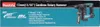 Makita® Akku-Bohrhammer 18 V SDS-PLUS 17 mm 1,2 J - DHR171Z Produktbild-Vorschau 50