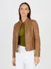 JCC Lederjacke Cabira Damen brown 44 Produktbild-Vorschau 4