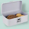 Relaxdays Brotkasten, Brotbox mit Deckel & Griff, HBT: Produktbild-Vorschau 3