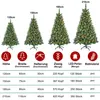 XMTECH 210cm PVC Künstlicher Weihnachtsbaum mit Warm Produktbild-Vorschau 6