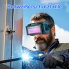 Selbstverdunkelnde Schweißerbrille mit klaren Innenlinsen, Produktbild-Vorschau 2
