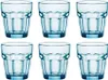 Bormioli Rocco Verres à eau Rock Bar bleu 270 ml - 6 pièces Voir les images du produit 1