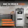 SucceBuy Gelatiera commerciale, 21-31 L/H, 1670W, 3 gusti, Anteprima dell’immagine prodotto 2