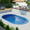 Ovalbecken 4,50 x 2,50 x 1,50 m blau, Folie 0,80 mm Produktbild-Vorschau 7