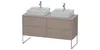 Waschtischunterbau XSQUARE 778x1400x548mm f 2 Be na-bl Produktbild-Vorschau 2