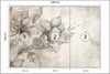 Muralo Selbstklebende Fototapete Blumen Blätter Pflanzen Produktbild-Vorschau 5