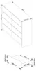 Kommode weiß 140cm breit mit 8 Schubladen, Schlafzimmer und Produktbild-Vorschau 7