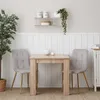 Homestyle4u Essgruppe mit 2 Stühlen 3 tlg Esstisch Set Weiß Produktbild-Vorschau 11