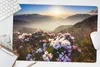 MuchoWow® Schreibtischunterlage Blumenwiese - Sonne - Berge Produktbild-Vorschau 5